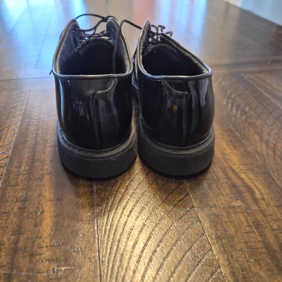 Bates Shoes Mens 9.5 E Black Oxford High Gloss Military Dress Uniform 00942 main image 6